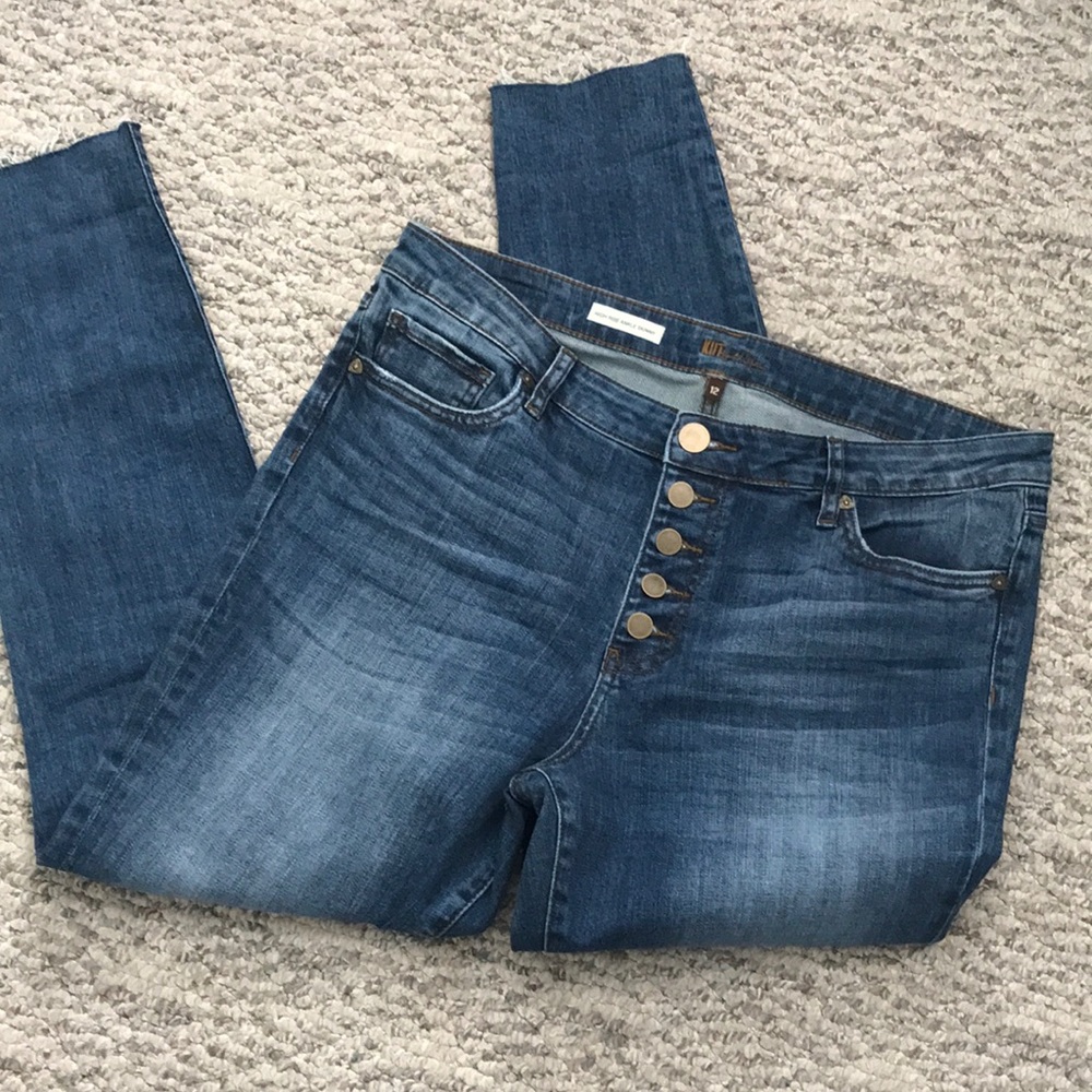 Kut from the Kloth High Rise Skinny Ankle Jean